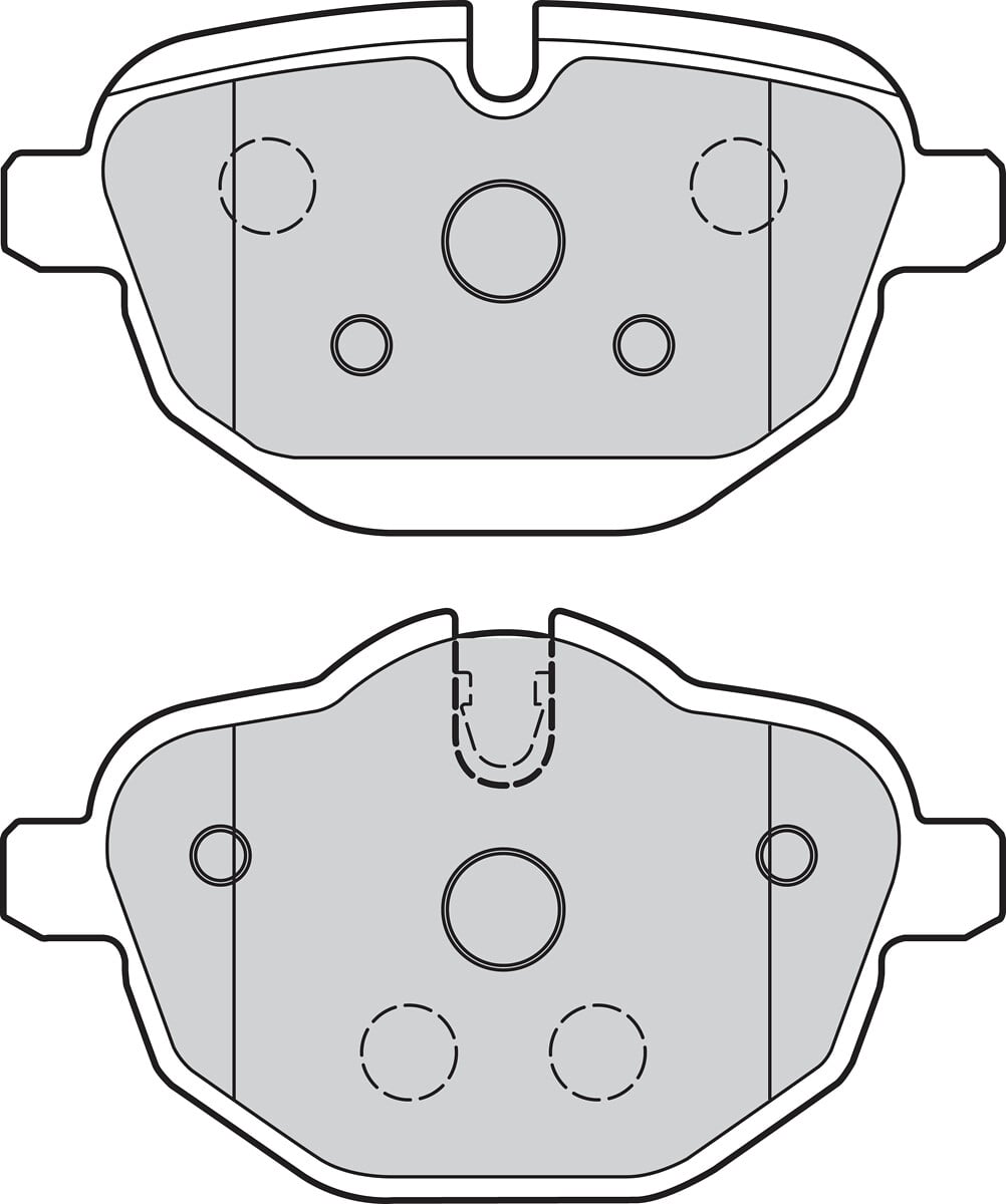 Jogo de 4 pastilhas de travão VALEO ref. 302159